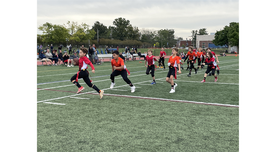 Running for the score!